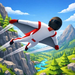 Wingsuit Flying Boy icon