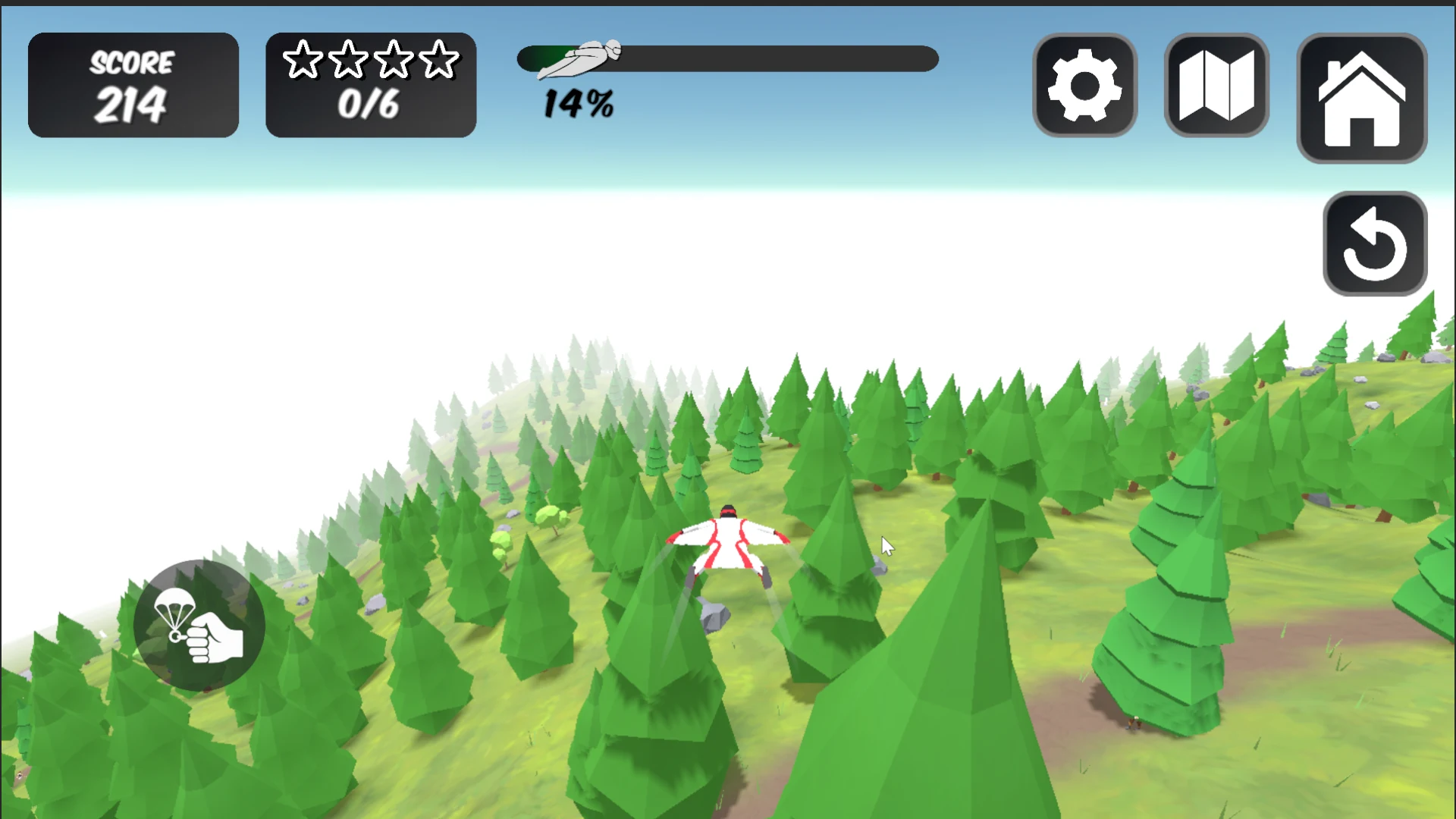 Wingsuit Flying Boy screenshot